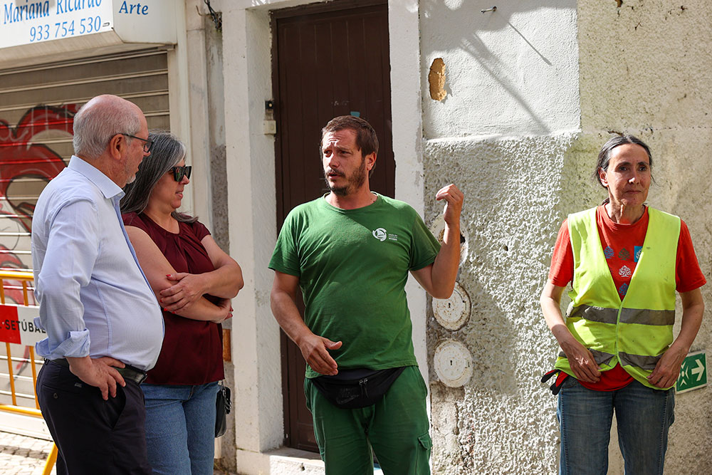 Ação de deservagem da União das Freguesias de Setúbal 2025