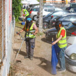 Ação de deservagem da União das Freguesias de Setúbal 2025