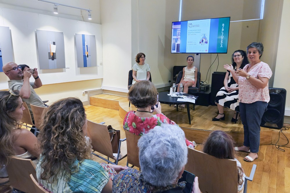 Apresentação do livro "O Mundo das Mapolitanas"