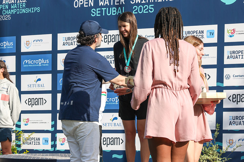 Campeonato da Europa de Juniores de Águas Abertas- Feminino 7.5 km