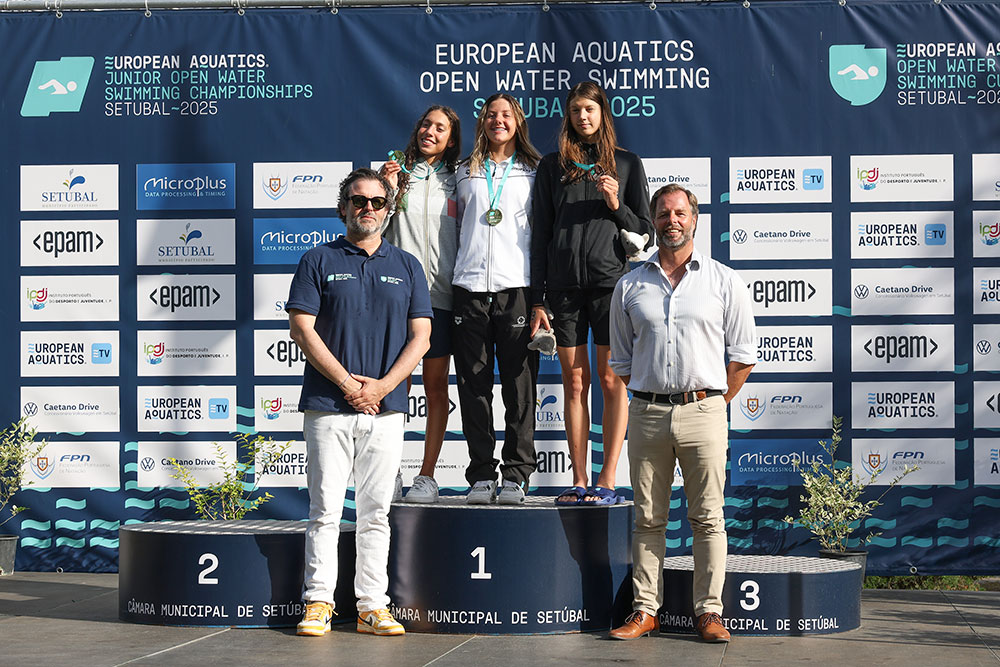 Campeonato da Europa de Juniores de Águas Abertas- Feminino 7.5 km