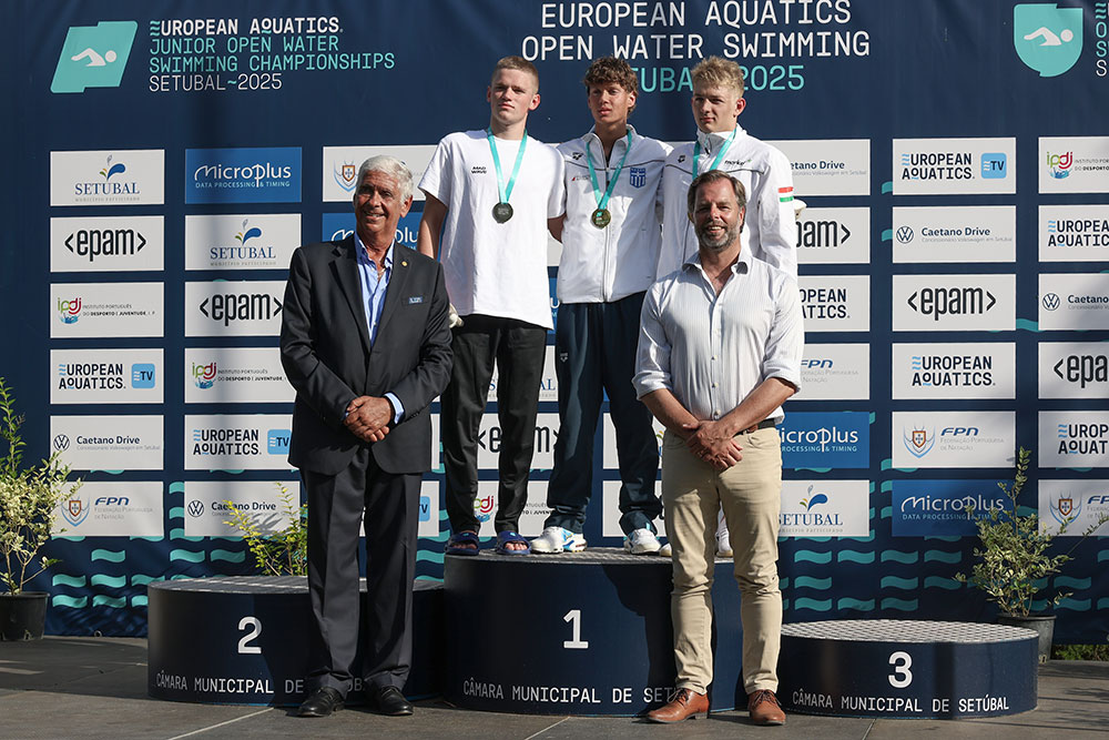 Campeonato da Europa de Juniores de Águas Abertas- Masculino 7.5 km