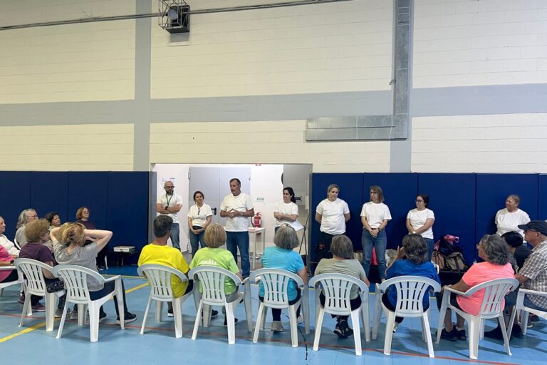 Ações de sensibilização para prevenção de quedas