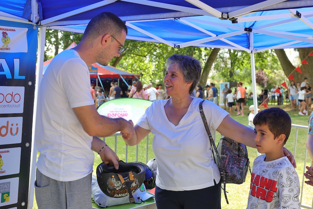 Há Festa no Parque 2025 celebrou o fim do ano letivo e o Dia Mundial da Criança no Jardim do Bonfim - Vice-presidente da Câmara, Carla Guerreiro