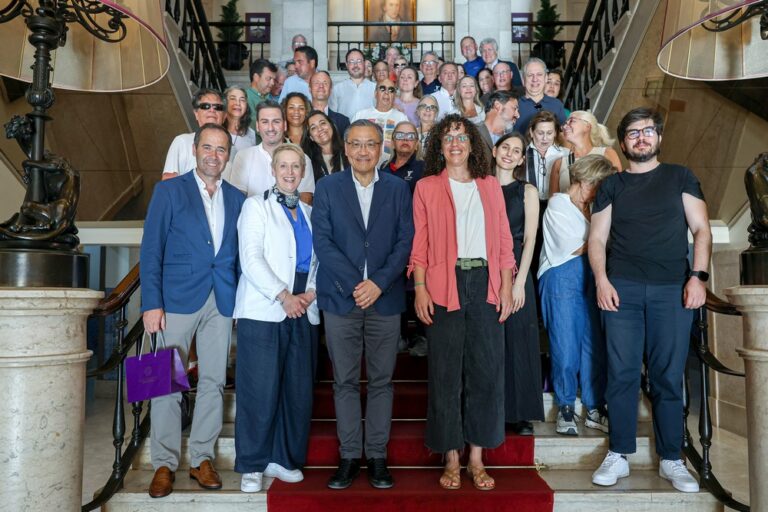 A delegação internacional da YMCA contou com o diretor da YMCA Urban Network, Steve Butz, da presidente da YMCA Europe, Emma Osmundsen, e do secretário-geral adjunto da World YMCA, Yam Robert, e representantes de delegações nos Estados Unidos da América, Canadá, Hong Kong, Países Baixos, Espanha, Brasil e Reino Unido.