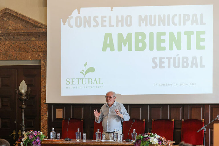 Reunião Conselho Municipal do Ambiente, no Salão Nobre dos Paços do Concelho