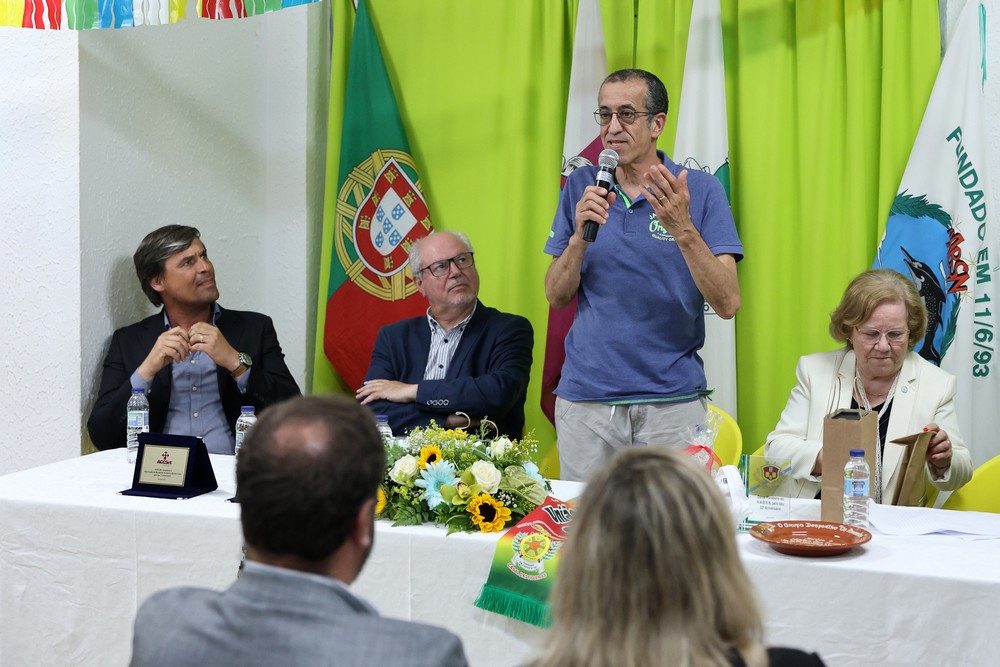A cerimónia de aniversário da coletividade contou com a presença de representantes de muitas associações do concelho
