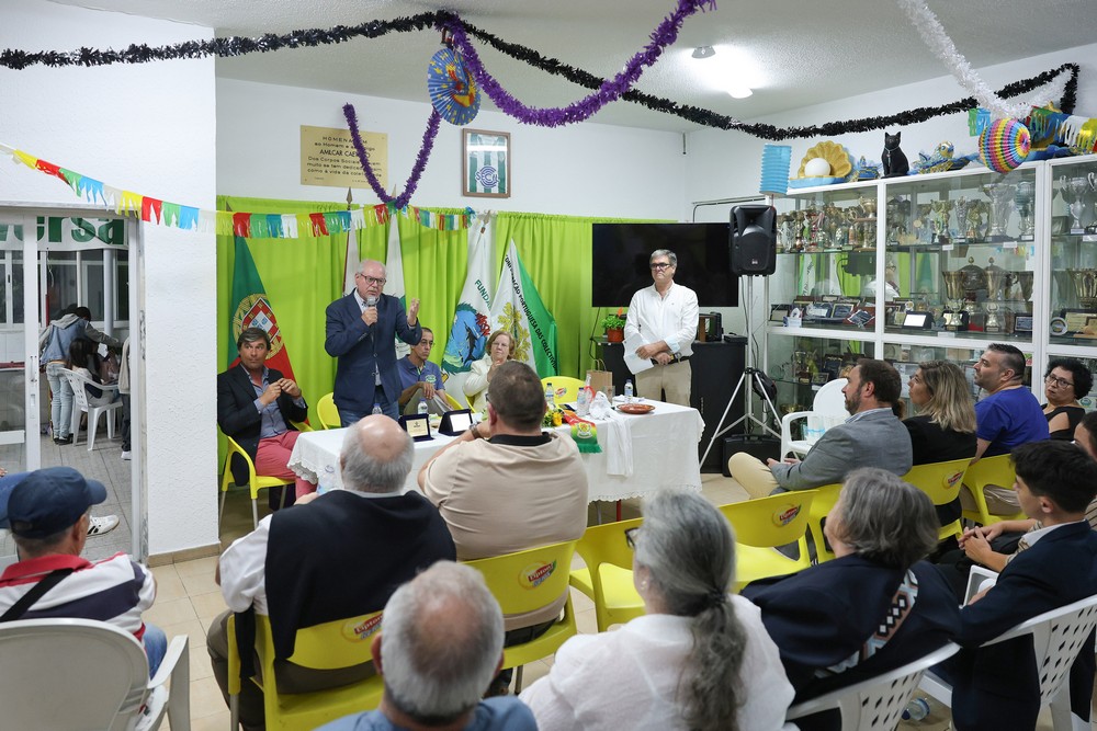 A cerimónia de aniversário da coletividade contou com a presença de representantes de muitas associações do concelho