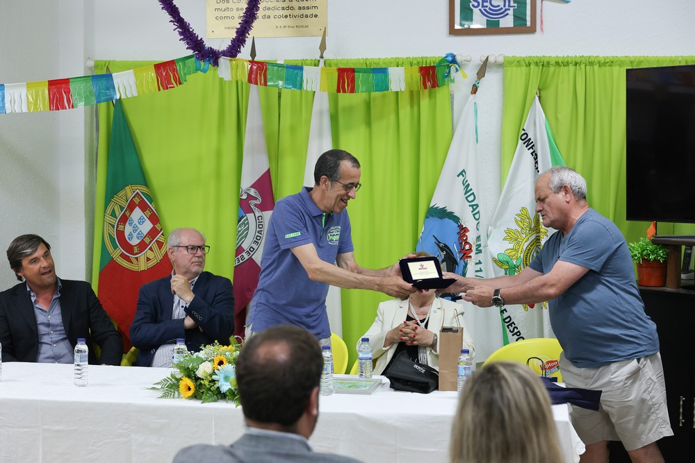 A cerimónia de aniversário da coletividade contou com a presença de representantes de muitas associações do concelho