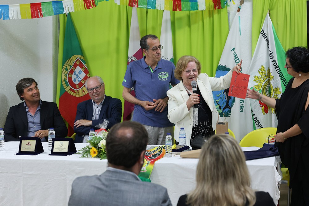 A cerimónia de aniversário da coletividade contou com a presença de representantes de muitas associações do concelho