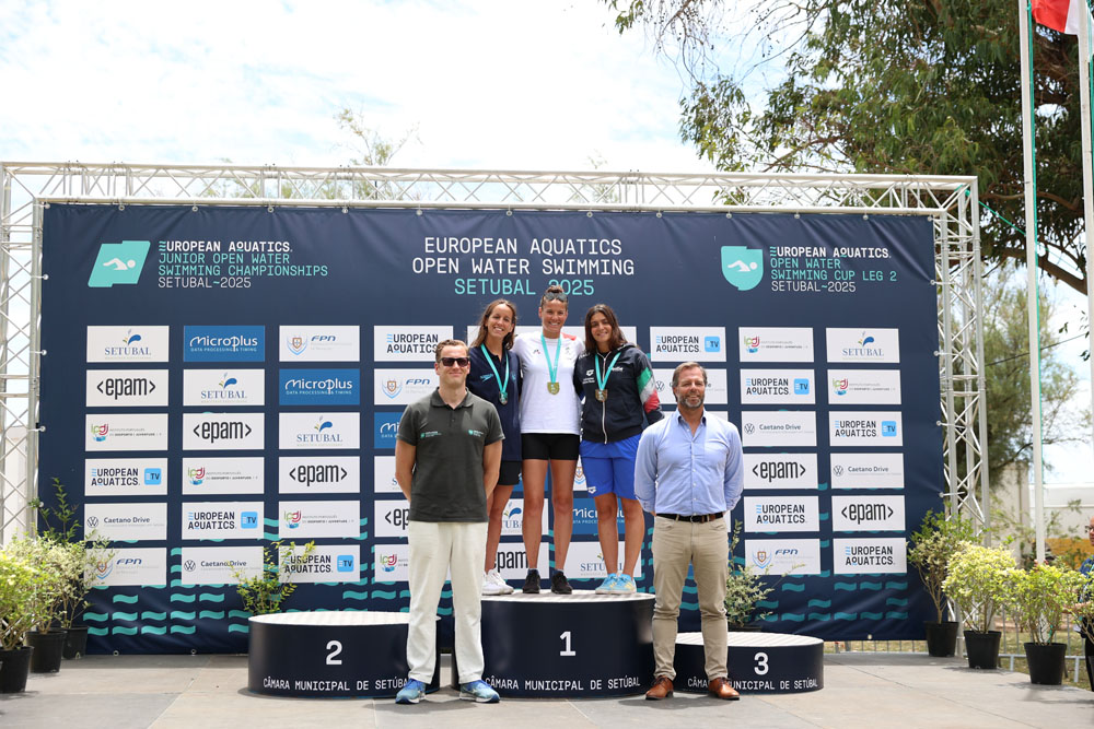 Taça da Europa | natação em águas abertas | etapa de Setúbal 2025