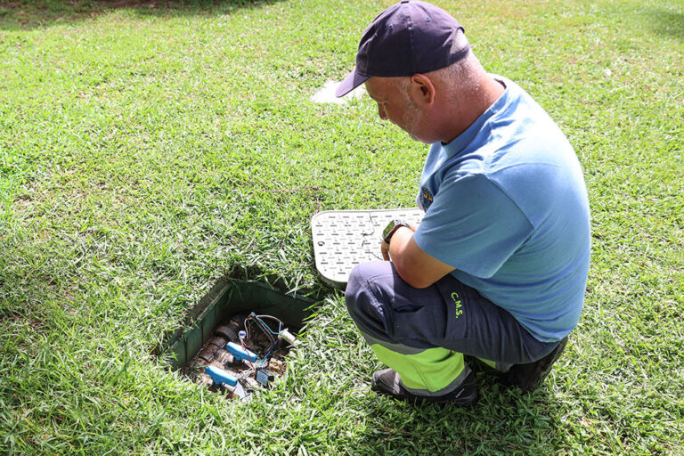 Manutenção de espaços verdes da cidade