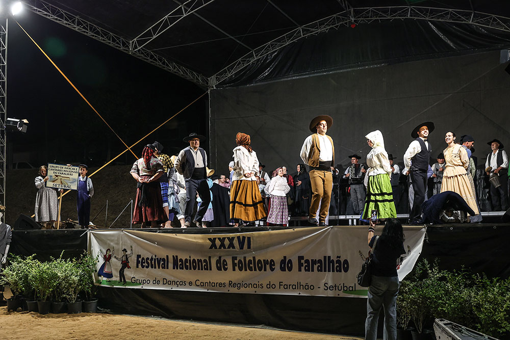 O encontro folclórico contou com apresentações dos ranchos de Canela, de São Bartolomeu de Messines, da Freguesia de Pussos, dos Fazendeiros de Montemor-o-Novo e da formação anfitriã