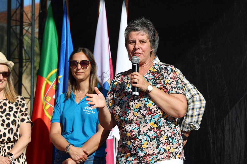 A vice-presidente da Câmara Municipal de Setúbal, Carla Guerreiro esteve presente no XXXVI Festival Nacional de Folclore