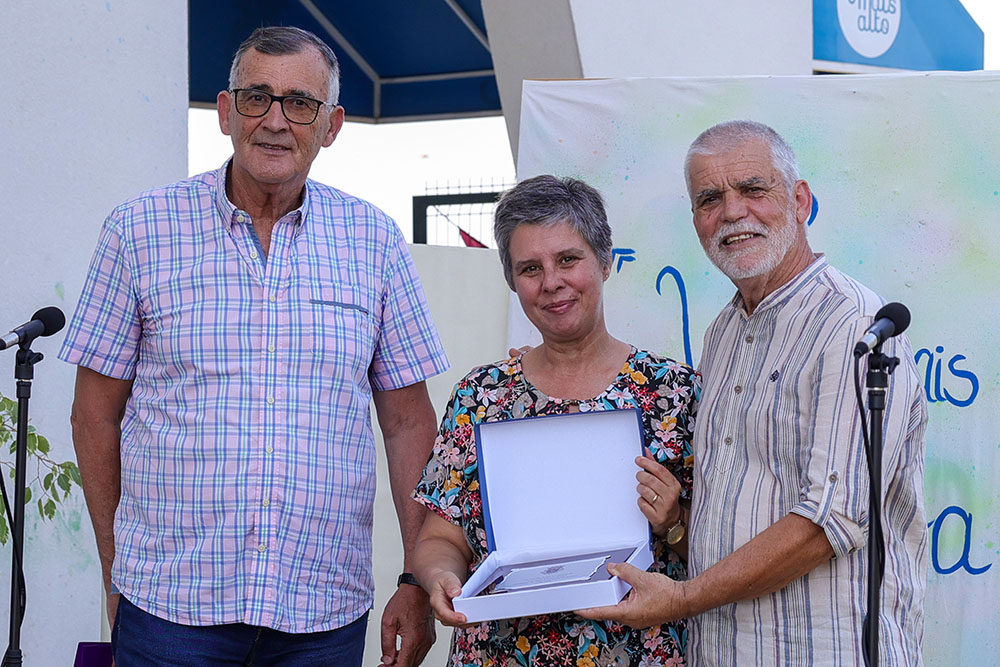 Carla Guerreiro no aniversário de 25 anos da Associação Batista Shalom