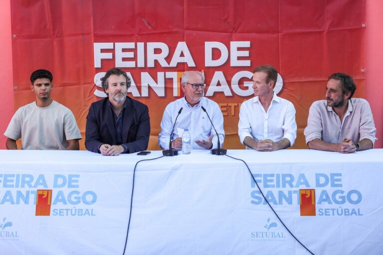 André Martins afirmou que a Feira de Sant’Iago de 2025 reforça a afirmação de Setúbal como cidade de cultura, comunidade e futuro