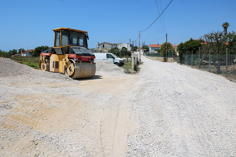 Visita a obras na freguesia do Sado