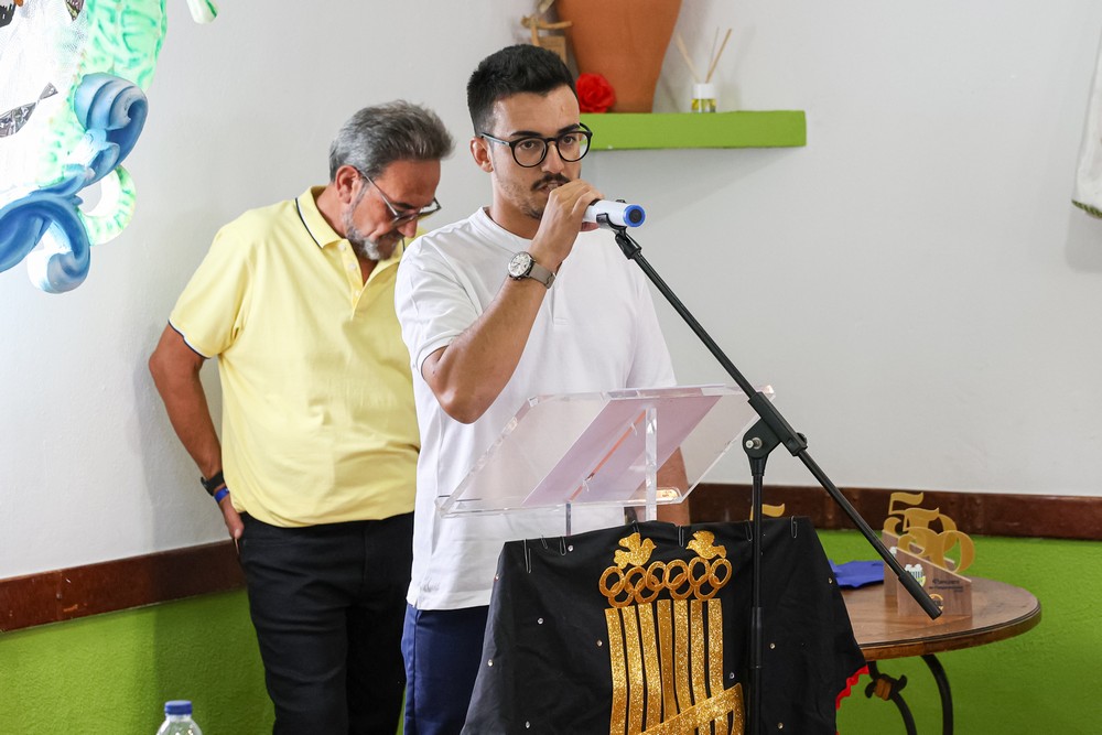 Bruno Vigário, presidente da direção do clube, apresentou as atividades atuais e os projetos futuros