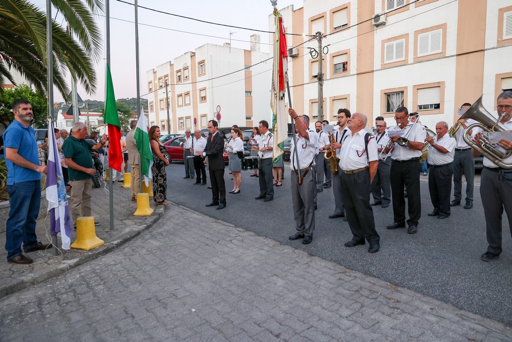 Na noite de sexta-feira atuou a banda da Sociedade Filarmónica Providência