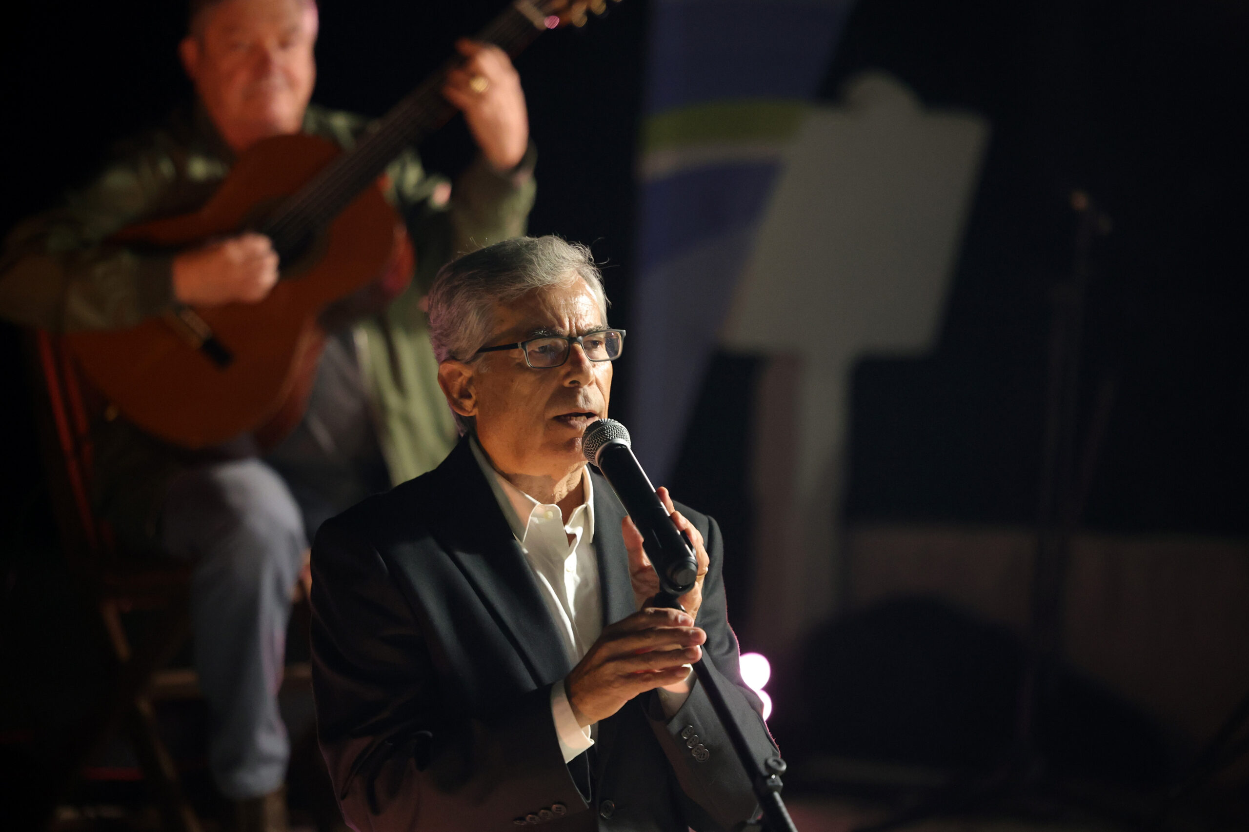 O concerto contou com a atuação de Fernando Anselmo