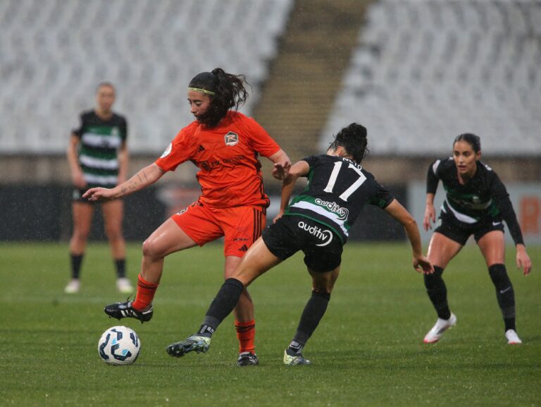 Futebol Feminino - Racing Power Football Club vs Sporting Clube de Portugal (fotografia FPF)