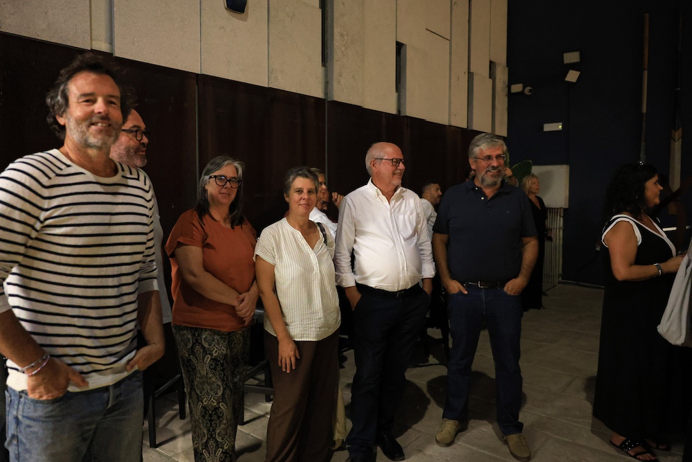 André Martins, Carla Guerreiro, Pedro Pina e Fátima Silveirinha assistiram ao concerto