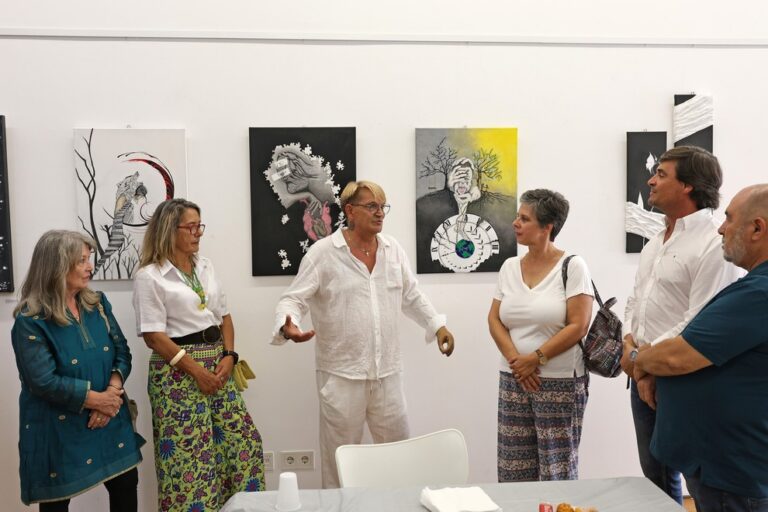 A inauguração contou com a presença de Carla Guerreiro e Luís Matos