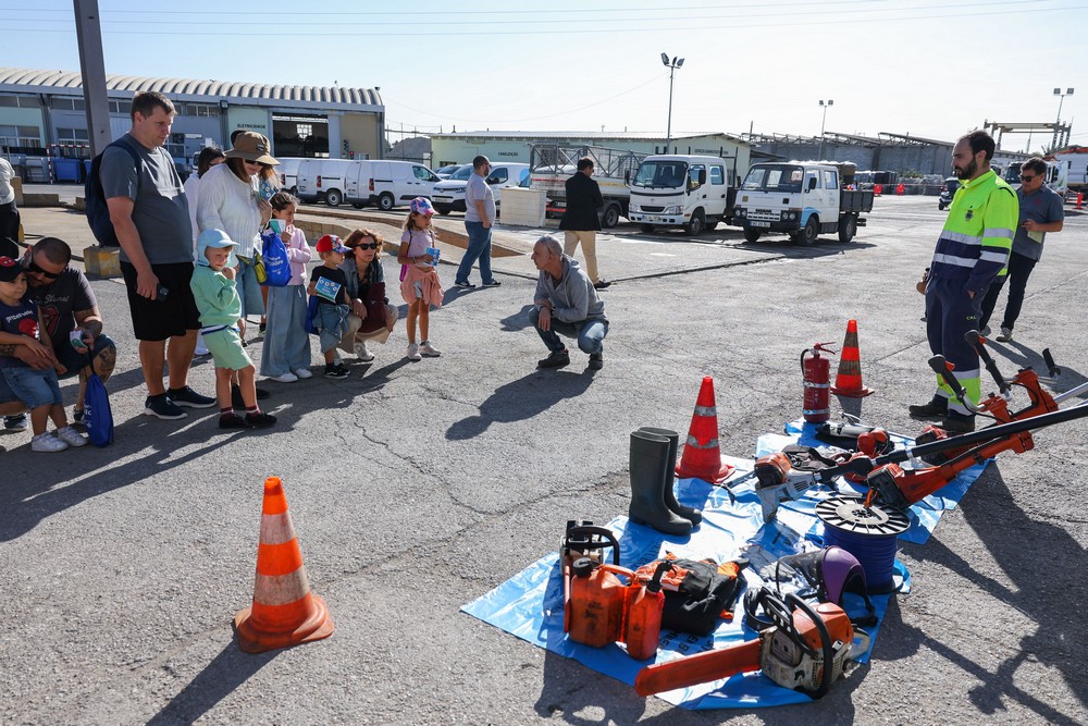 Visitantes ficaram a conhecer as profissões que existem no Parque Municipal de Poçoilos