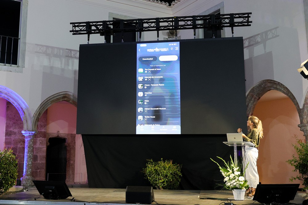 Mafalda Ricca mostrou como funciona a app do Setúbal Connect