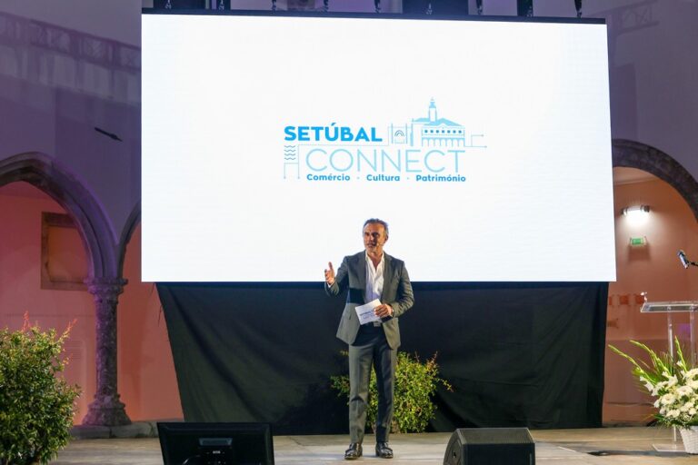 Rui Unas foi o anfitrião da apresentação do Setúbal Connect