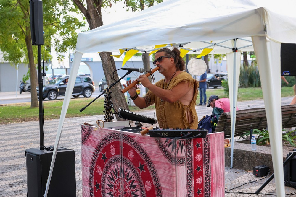 Além de experiências gastronómicas preparadas em viaturas, a iniciativa contou com espetáculos culturais