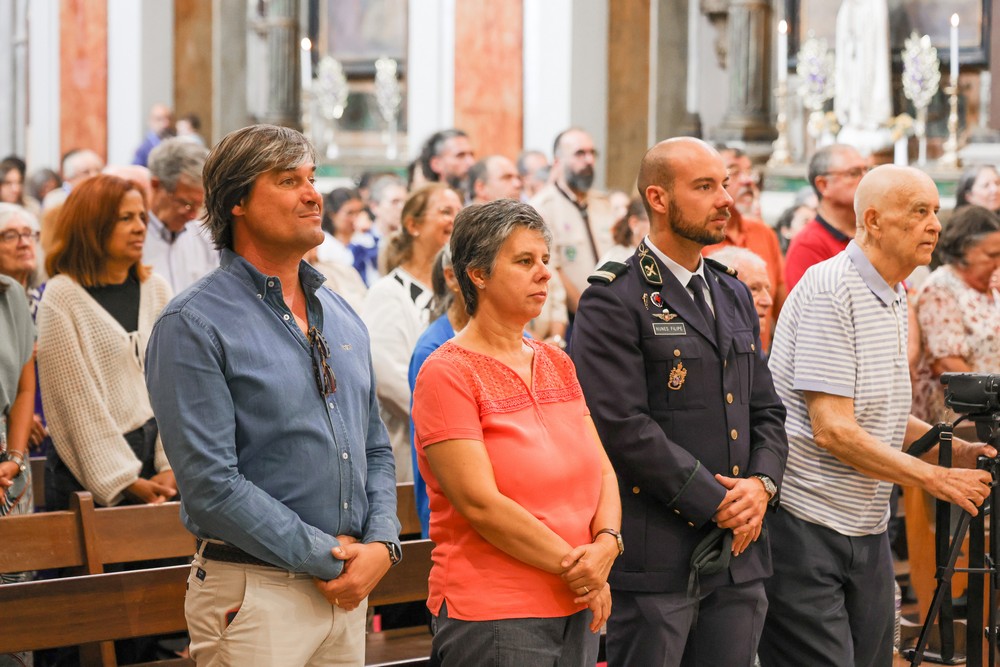 Carla Guerreiro e Luís Matos estiveram presentes na cerimónia
