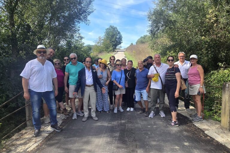 O programa do encontro em Itália contemplou caminhadas por percursos históricos