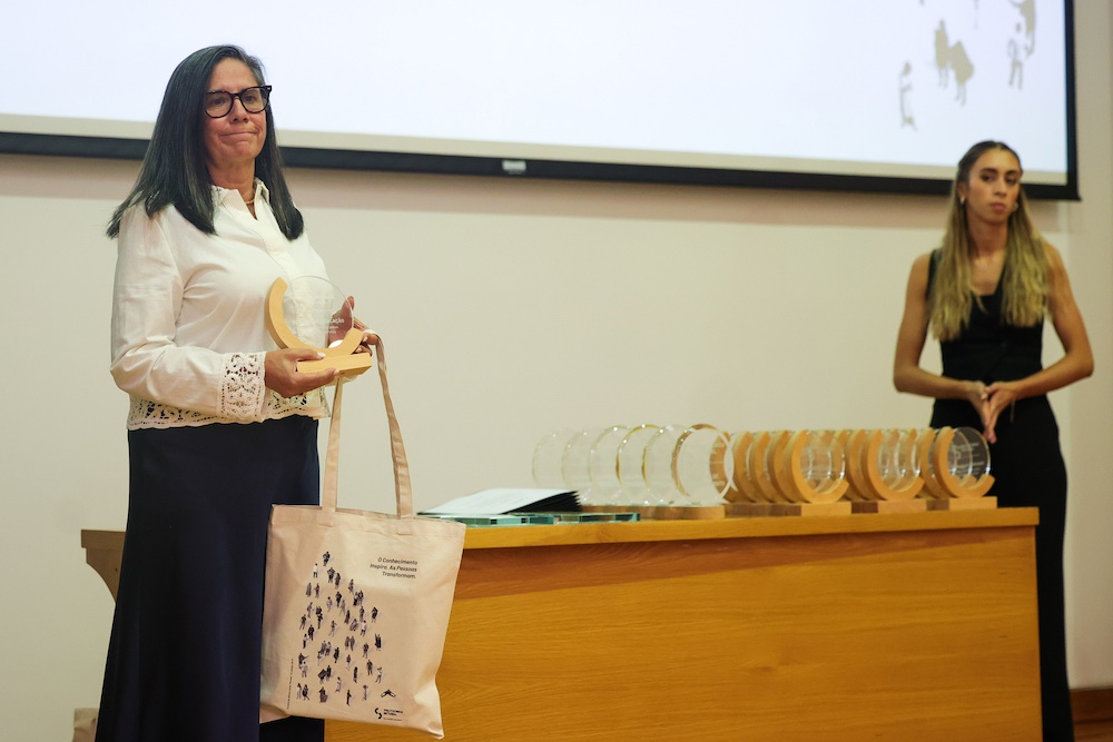 A cerimónia incluiu ainda os habituais momentos de celebração