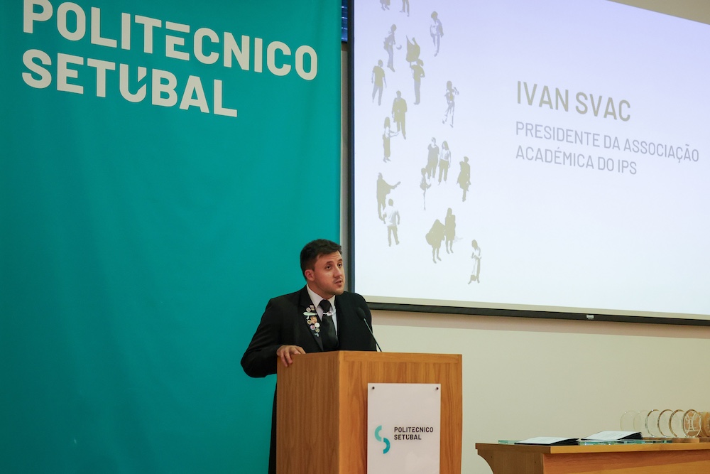 Presidente da associação académica, Ivan Svac
