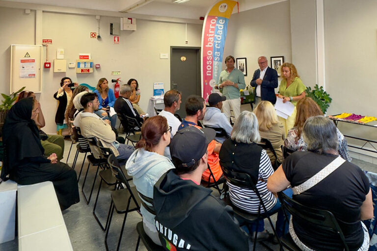 Desde o início do programa já foram reabilitadas e entregues 42 habitações neste bairro