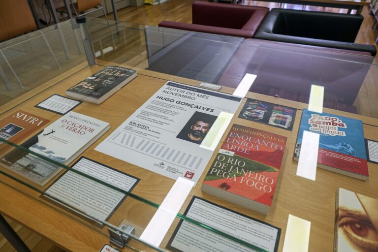 Hugo Gonçalves Autor do Mês de novembro