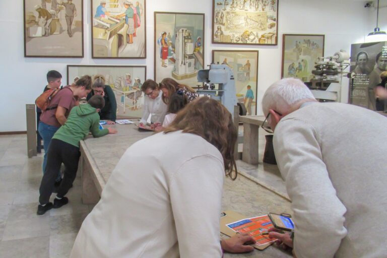 Peddy paper revela Museu do Trabalho Michel Giacometti