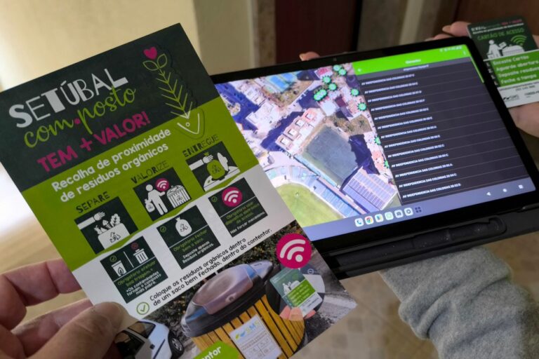 Recolha de biorresíduos em Setúbal