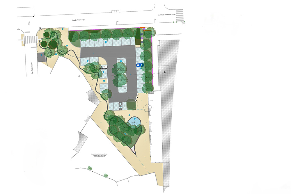 O projeto de do novo espaço público do Bairro Dias contempla a criação de zonas de lazer e de estadia, com equipamentos desportivos e espaços verdes, bem como a reorganização do estacionamento e a melhoria das acessibilidades pedonais