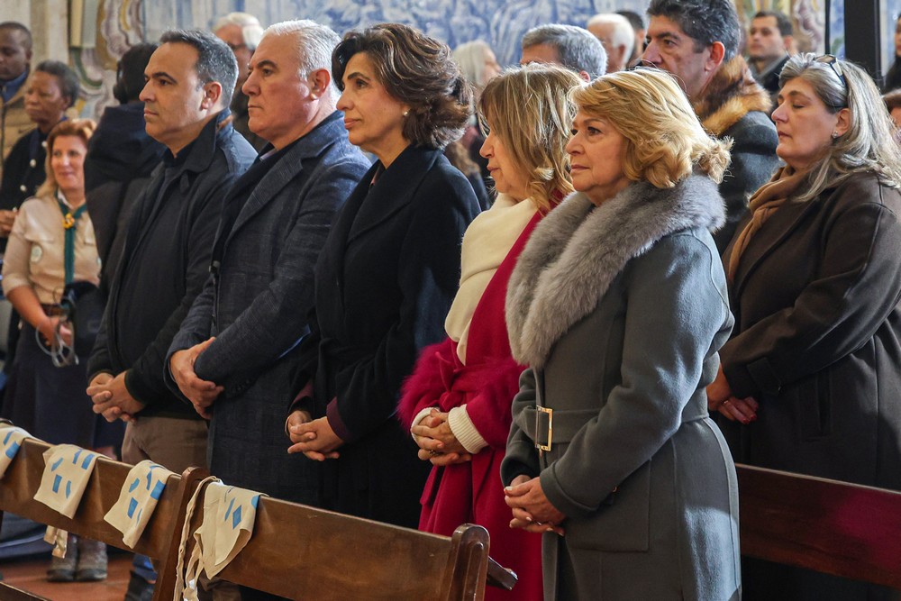 A eucaristia, na Sé de Setúbal, contou com a presença de diversas entidades
