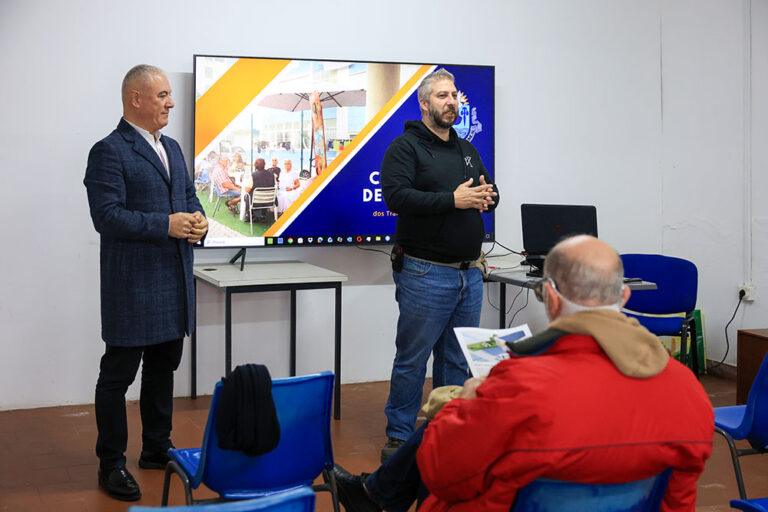 O encontro realizou-se nas instalações do Centro Cultural e Desportivo dos Trabalhadores da Câmara Municipal de Setúbal