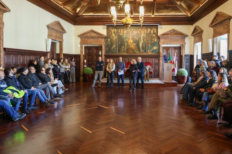 Apresentação de votos de Boas Festas nos Paços do Concelho