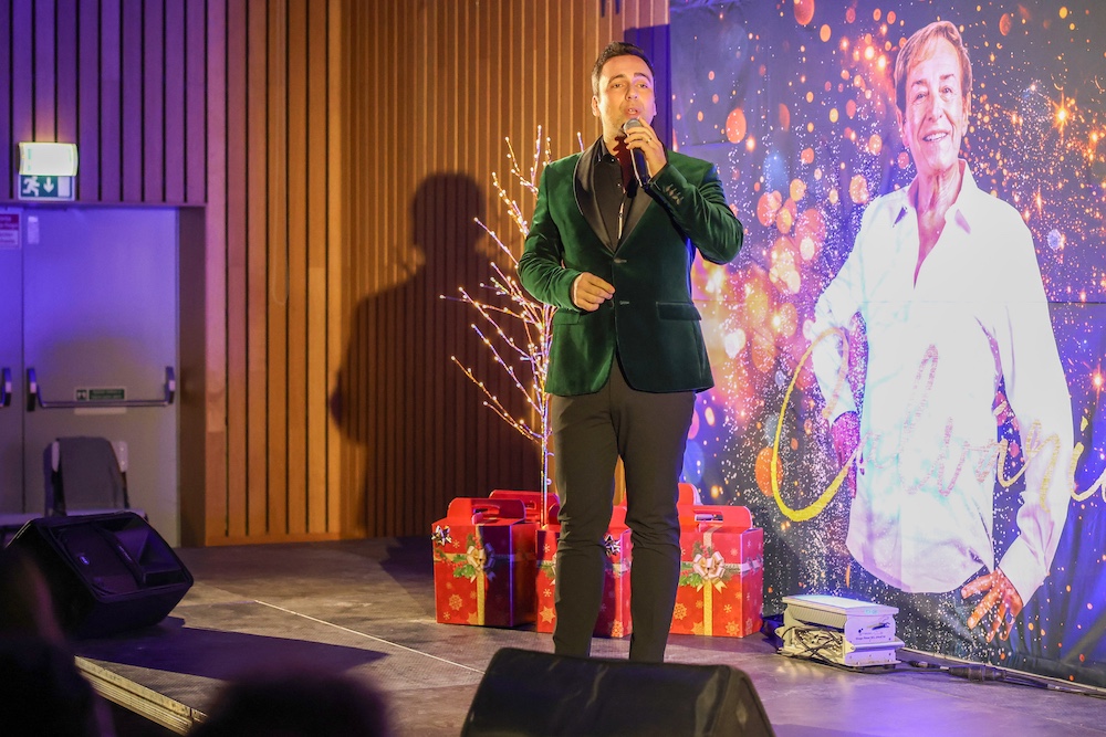 Interpretação de um dos artistas convidados, Jorge Baptista da Silva