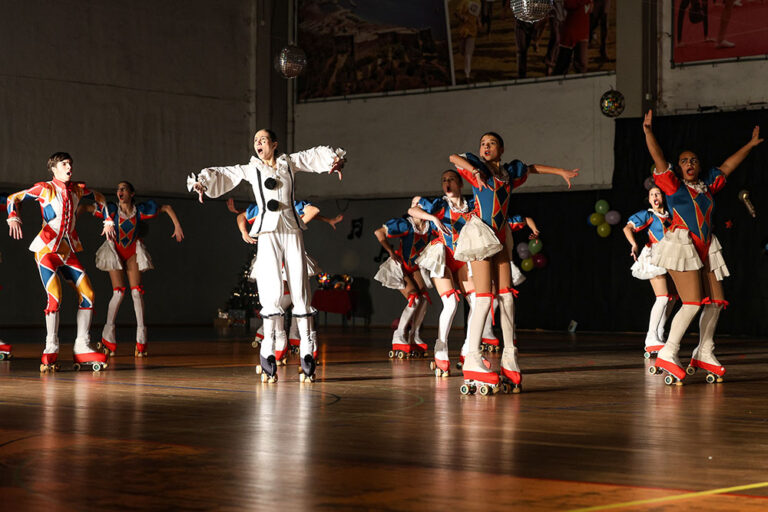 Atletas de vários escalões apresentaram atuações individuais e de grupo
