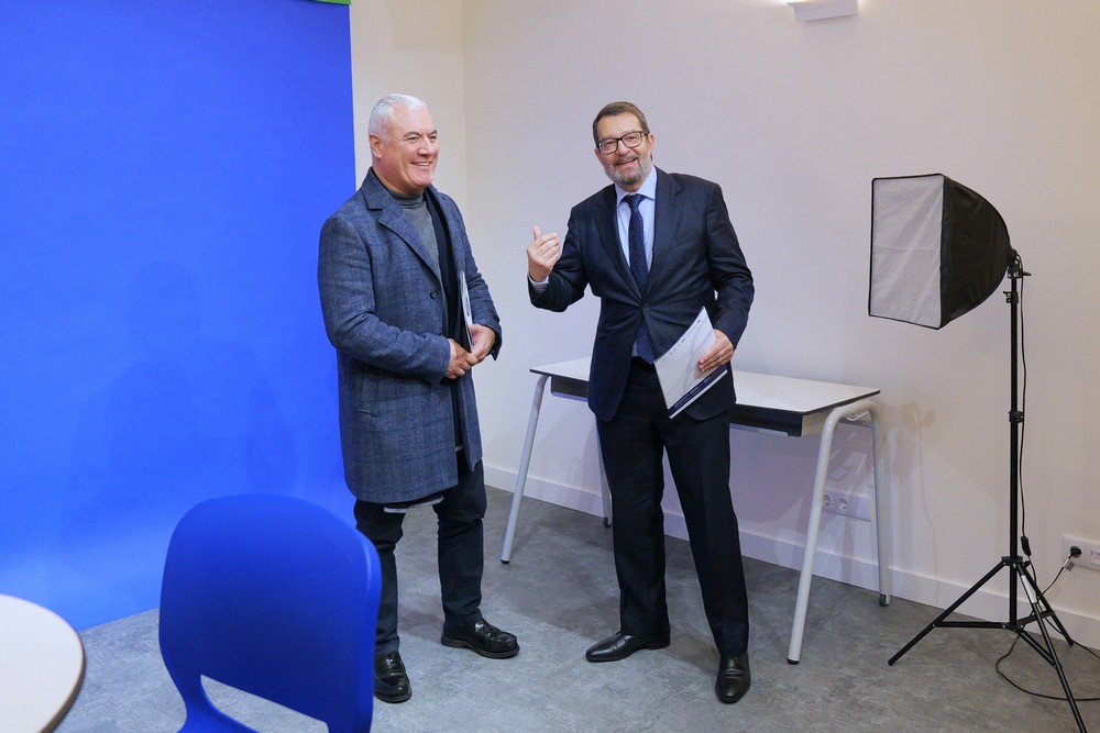 O vereador Paulo Maia deu os parabéns à EDUGEP pelas novas instalações