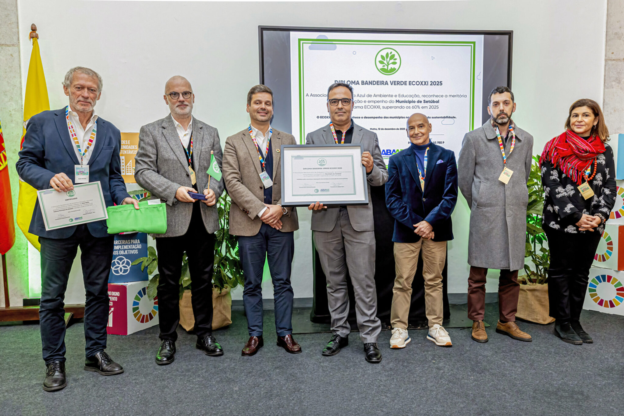 O vereador do Ambiente do município de Setúbal, Bruno Russo, recebeu o galardão de 2025