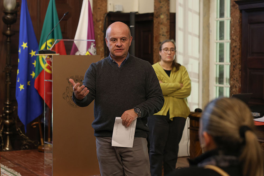 Diretor do Departamento de Educação e Bibliotecas do município, Carlos Cunha