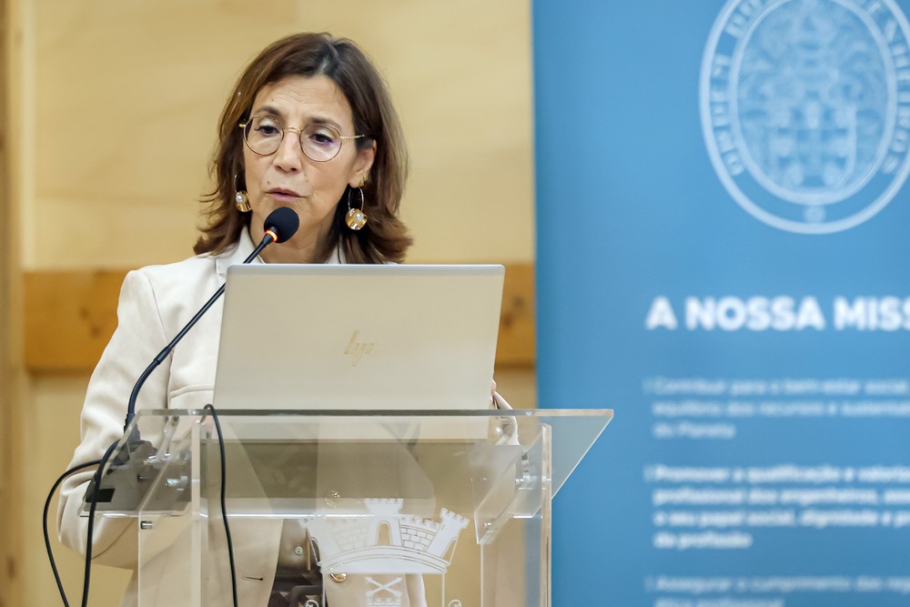 Intervenção da vice-presidente da Ordem dos Engenheiros Região Sul, Elisa Silva