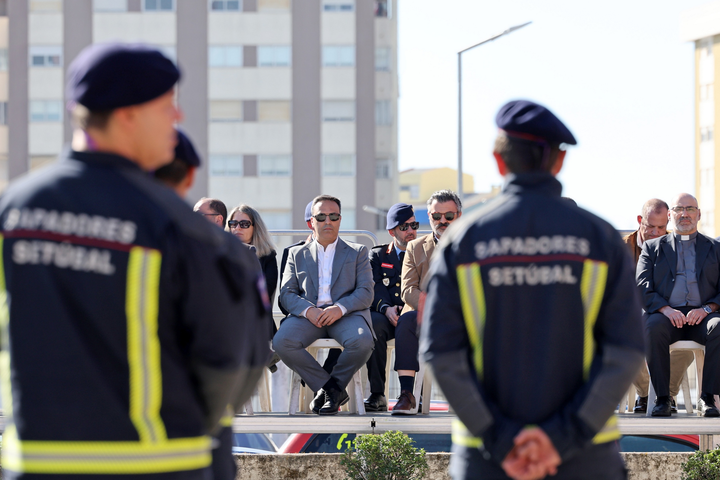 O vereador Bruno Russo esteve entre os vários convidados presentes da cerimónia